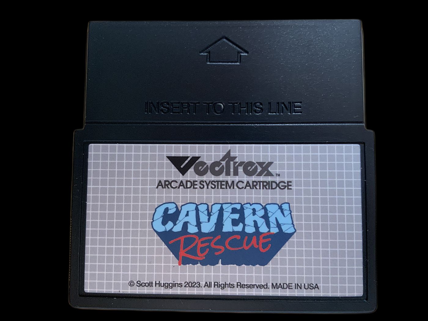 Cavern Rescue [Vectrex]