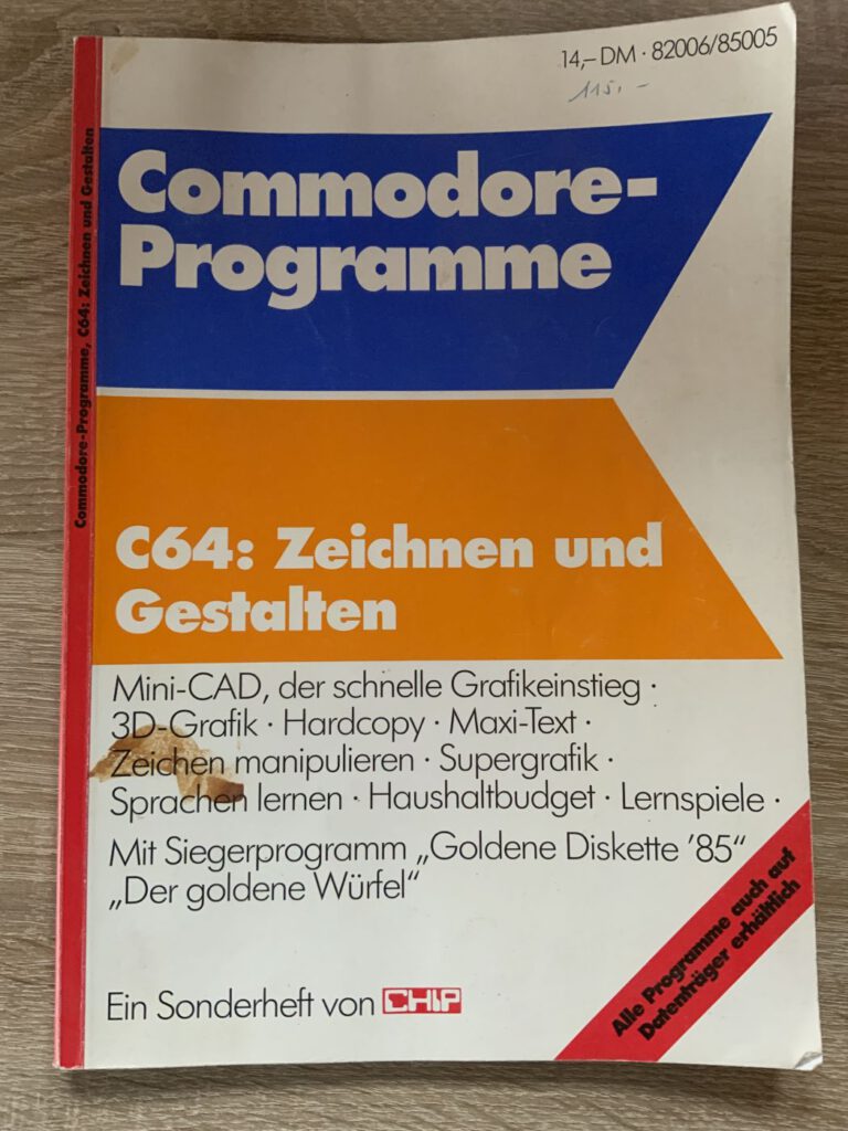 Chip Sonderheft C64 Zeichnen und Gestalten