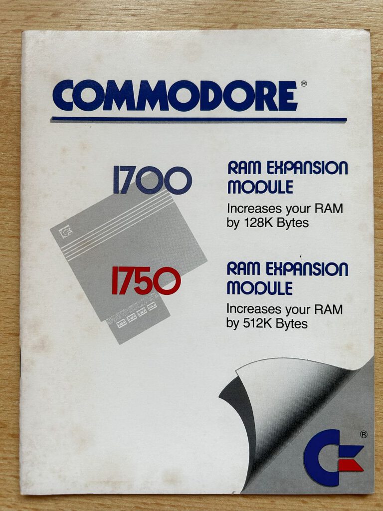 Commodore 1700_1750 RAM Expansion Module