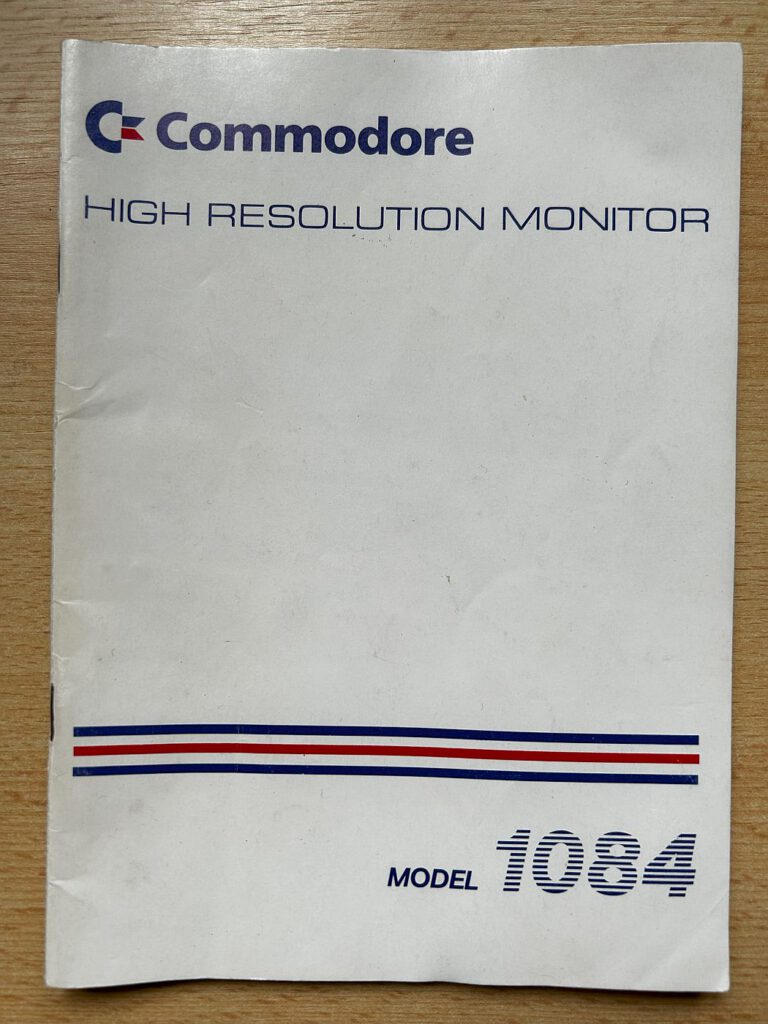 Commodore High Resolution Monitor Model 1084