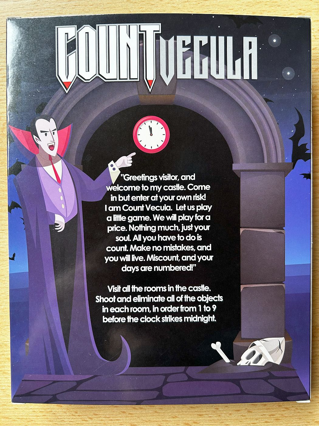 Count Vecula - Rückseite