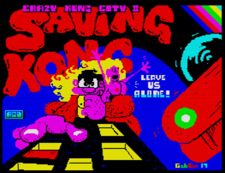 Crazy Kong City II - Saving Kong - Ladescreen