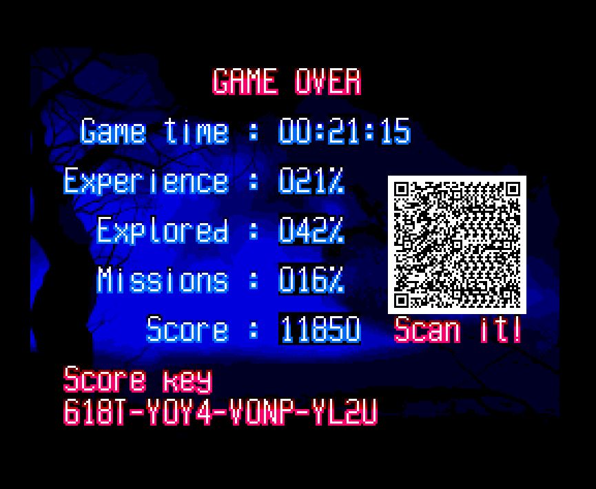 Cuadragon Next - Scorescreen