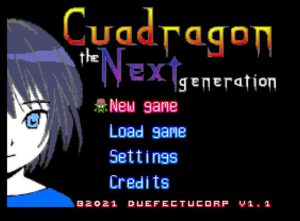 Cuadragon Next - Startbildschirm