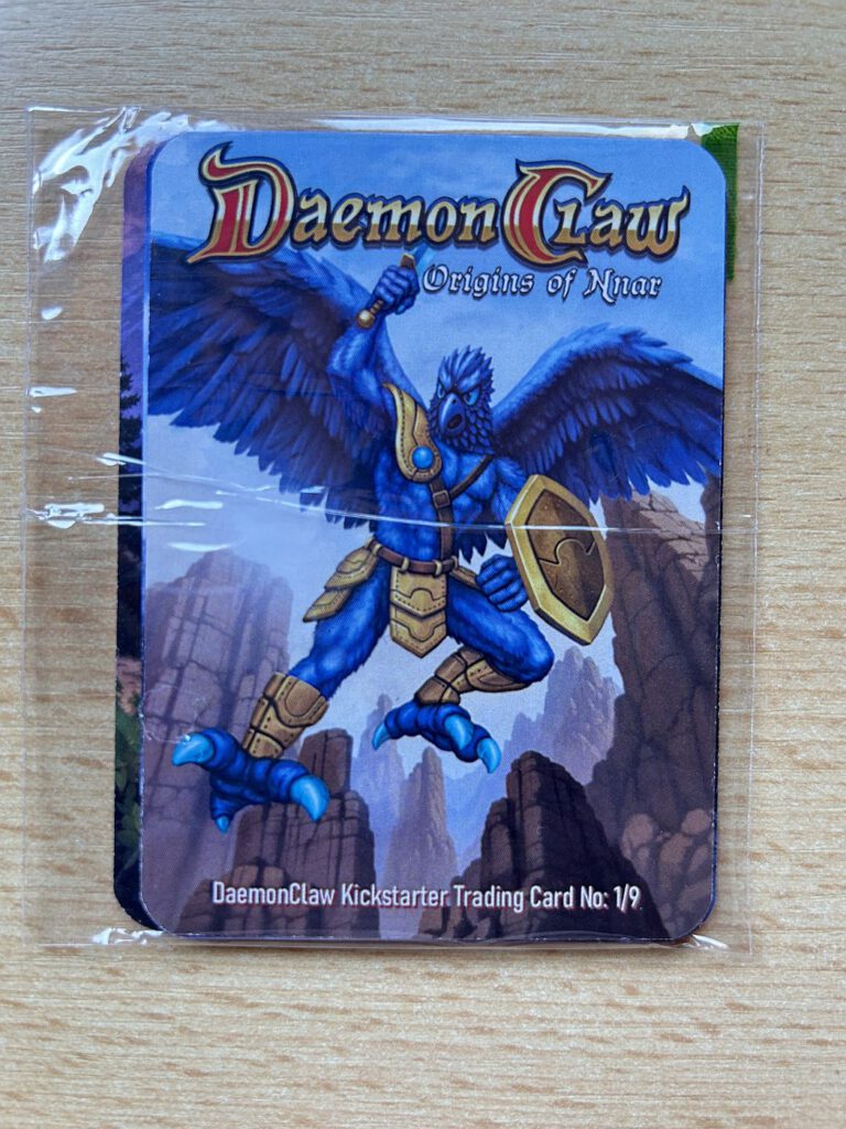 Daemon Claw - Kickstarter Trading Card 1-9