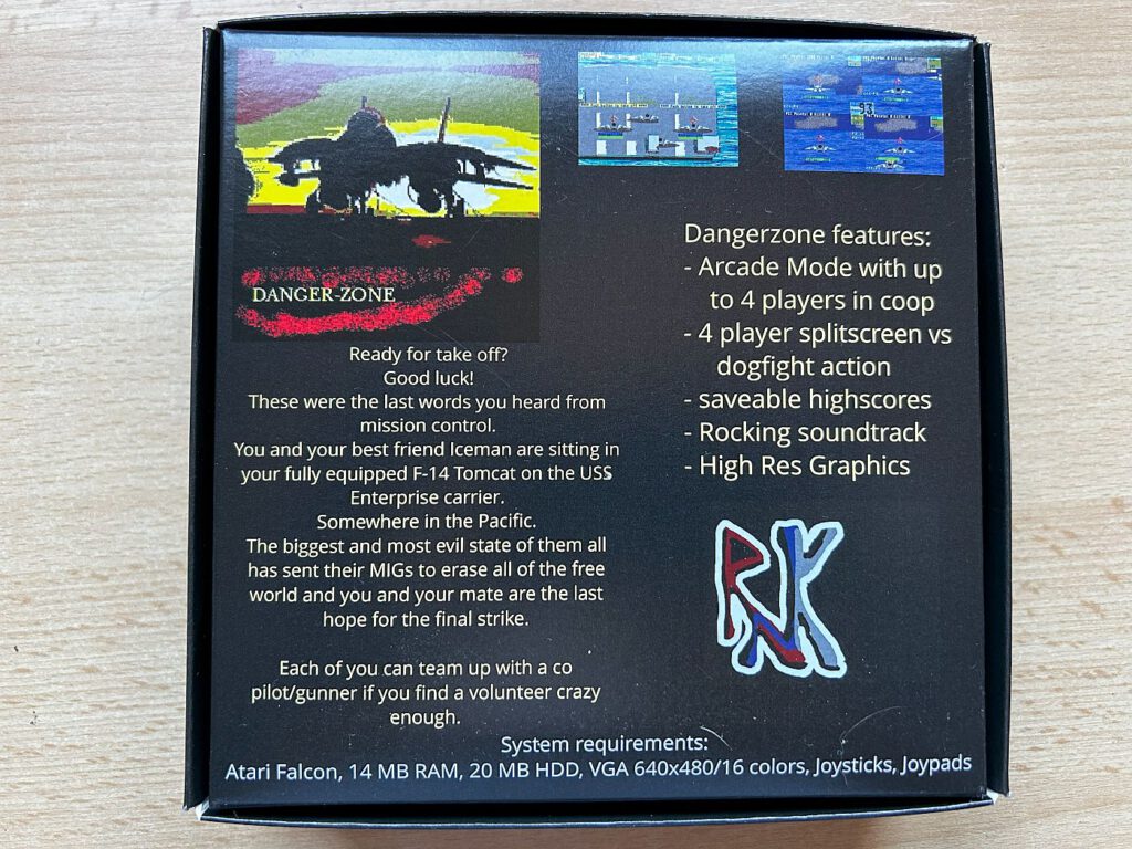 Danger Zone - Unterseite