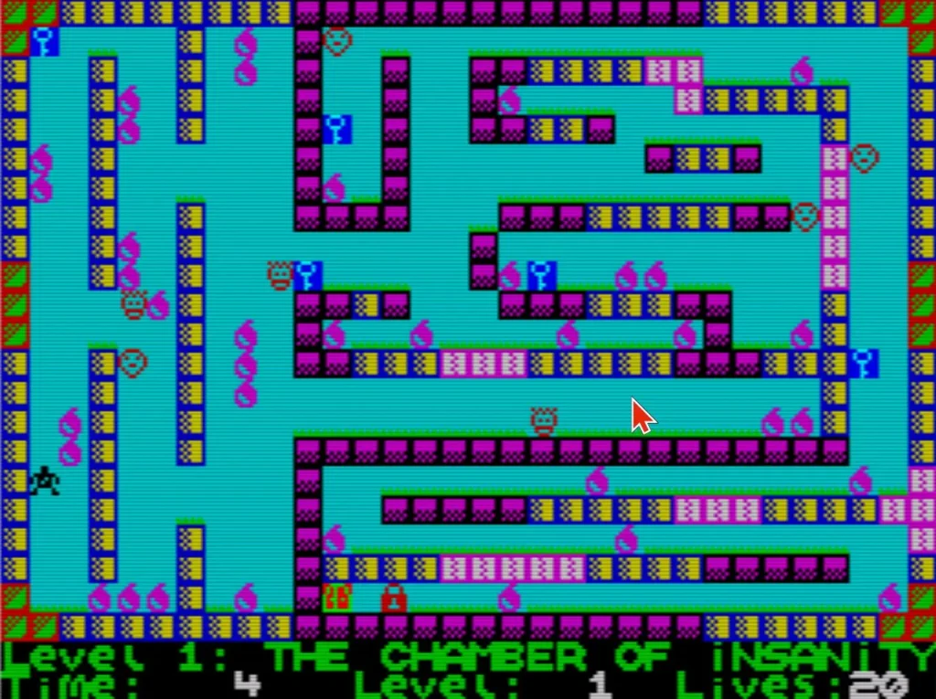 Deadly Labyrinth of Lord Xyrx - Screen