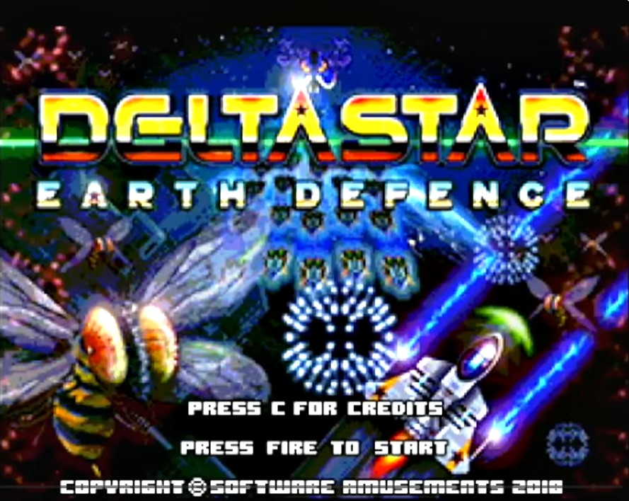 DeltaStar – Earth Defence [ZX Spectrum NEXT]