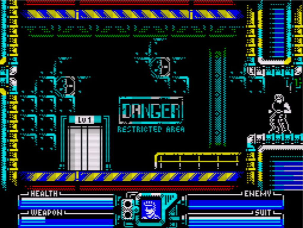 Delta's Shadow 128K - Screen