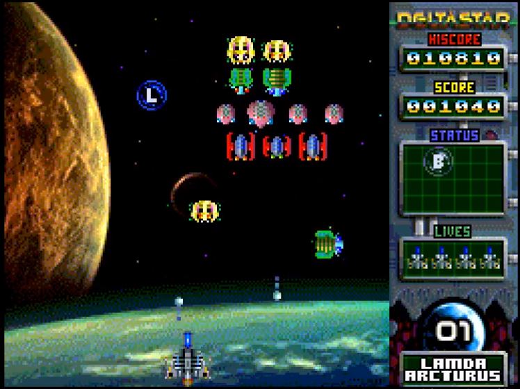 Deltastar - Screen