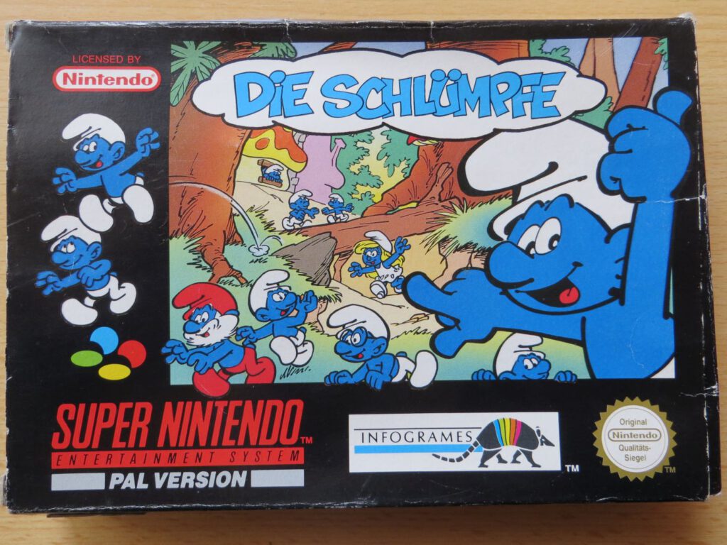 Die Schlümpfe - Box Vorderansicht