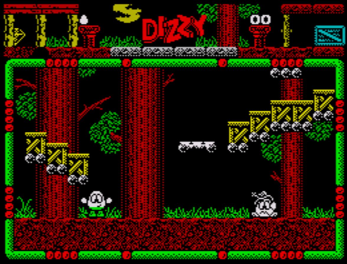 Dizzy And The Mushrooms Pie [Sinclair ZX Spectrum]