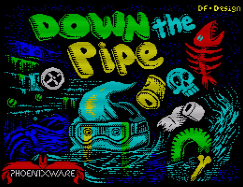 Down The Pipe - Ladescreen