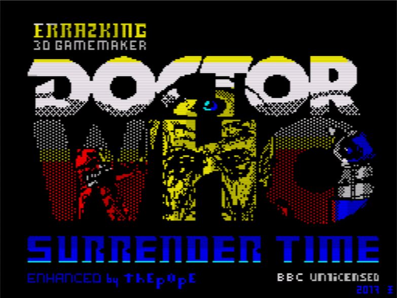 Dr Who Surrender Time [Sinclair ZX Spectrum]