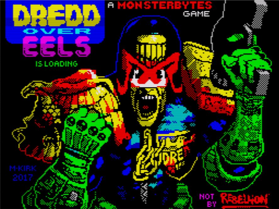 Dredd Over Eels - Ladescreen