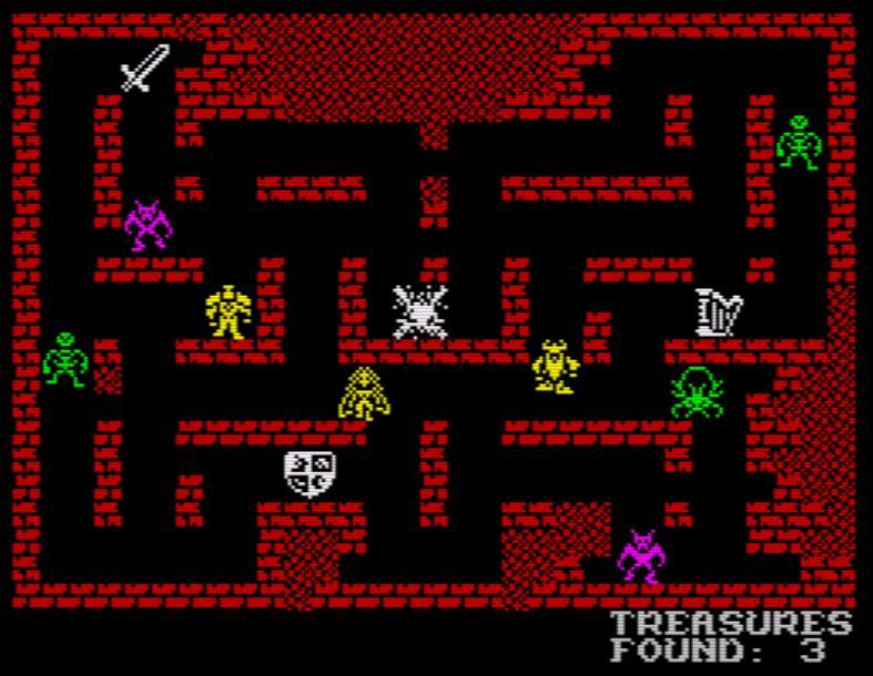 Dungeon Raiders - Spielbildschirm