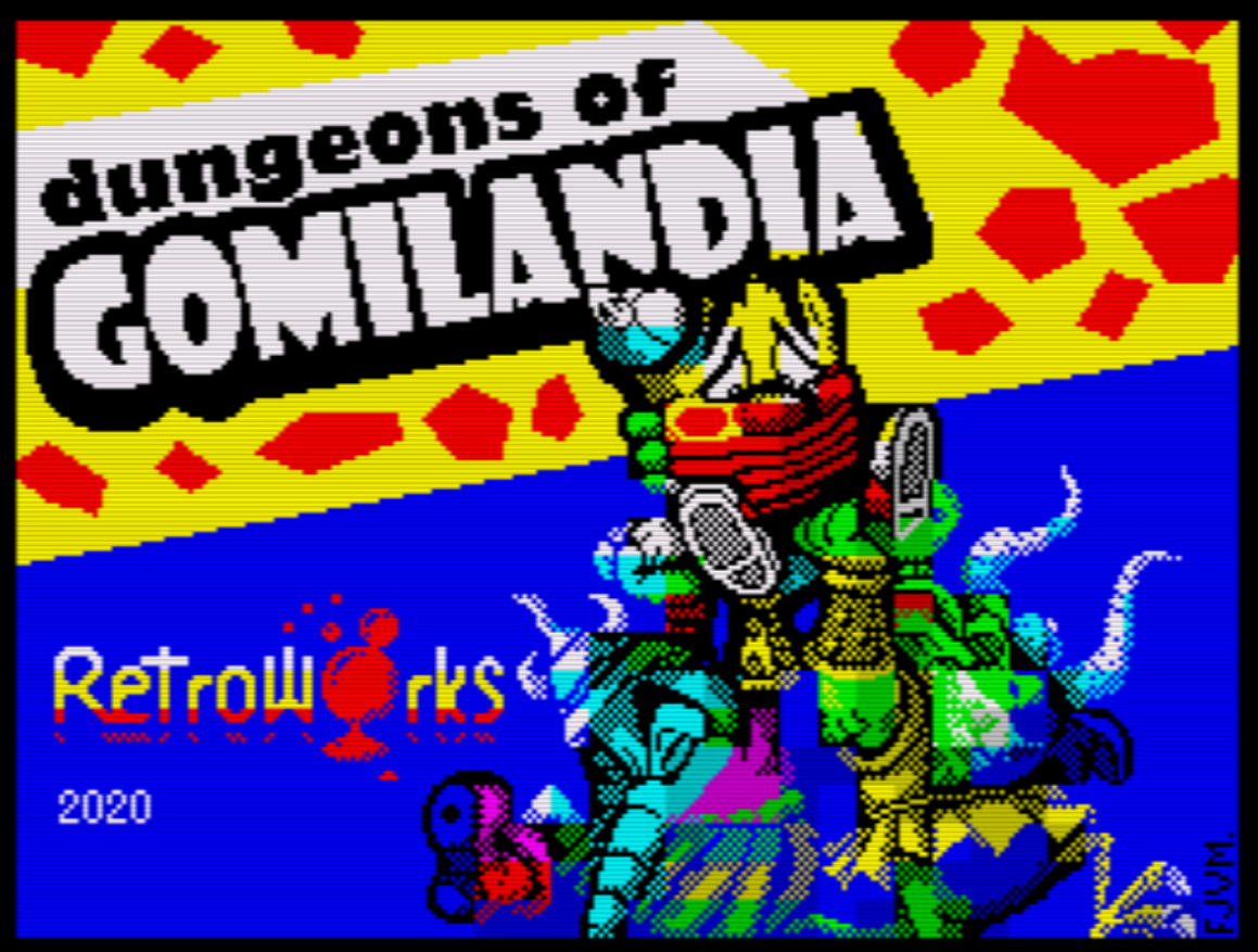 Dungeons Of Gomilandia [Sinclair ZX Spectrum]