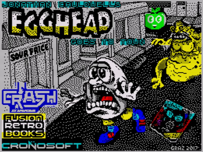 Egghead 6: Egghead goes to town [Sinclair ZX Spectrum]