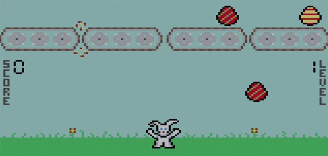 Eggsaviers - Bildschirm