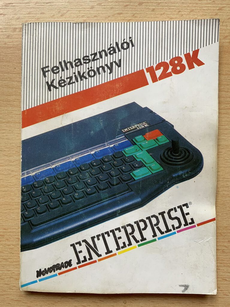 Enterprise 128K Benutzerhandbuch (ungarisch)