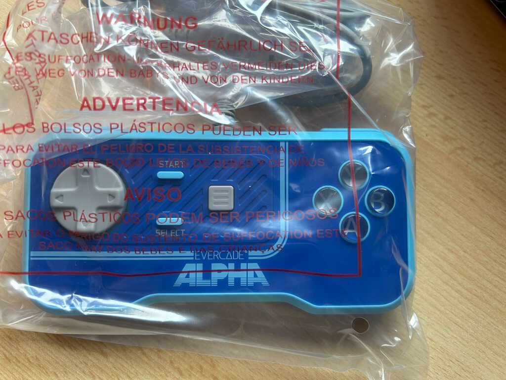 Evercade Alpha - Controlpad