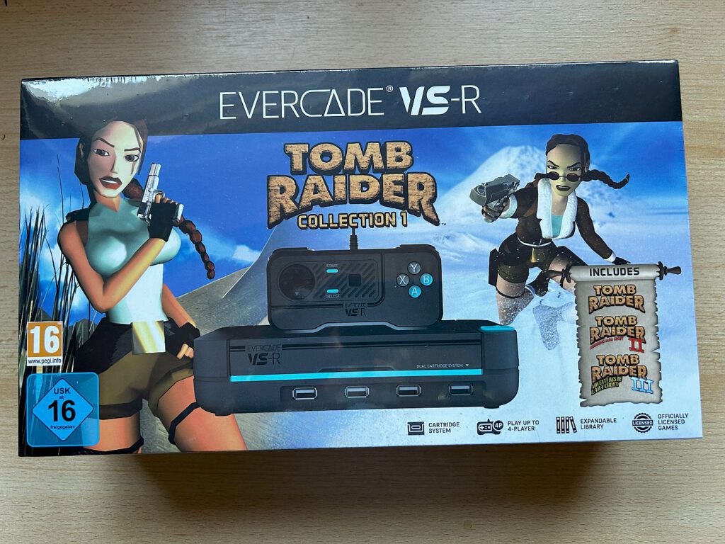 Evercade VS-R Tomb Raider Collection 1