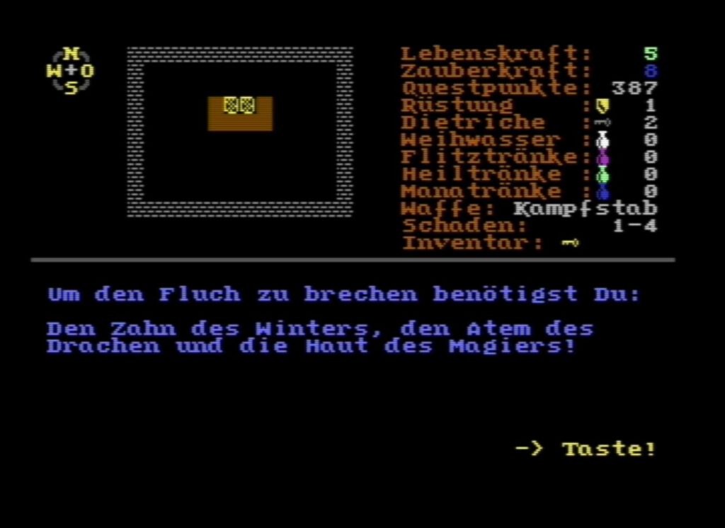 Evil Dungeon III - Aufgabe