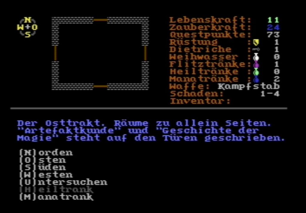 Evil Dungeon III - Bildschirm