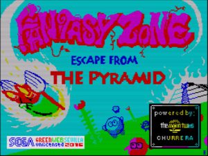 Fantasy Zone Escape from the Pyramid - Ladescreen