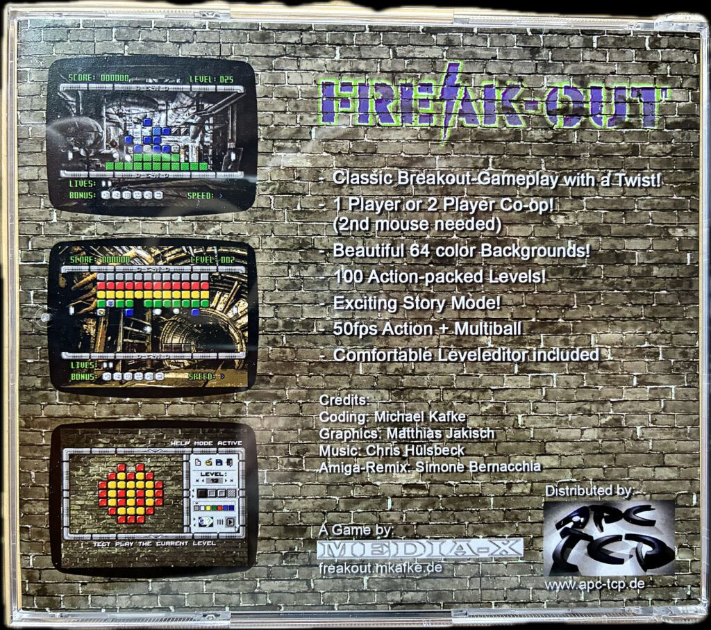 Freak-Out - CD-Jewelcae - Rückseite