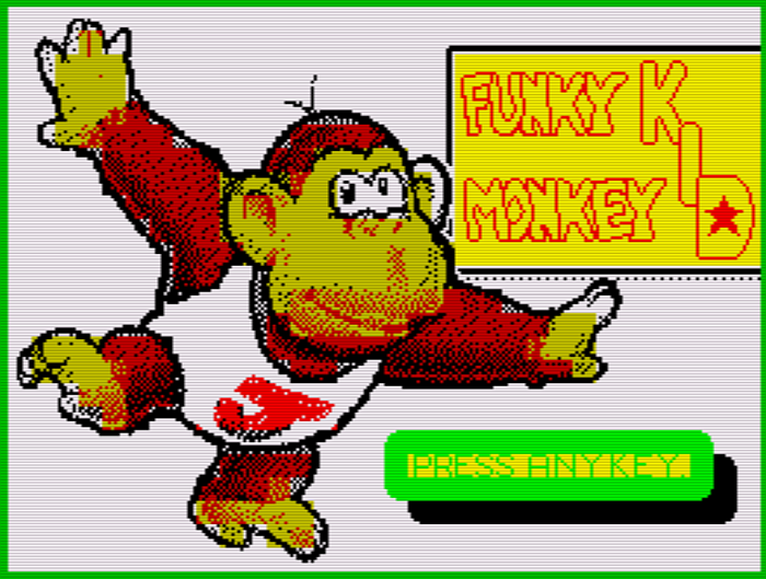 Funky Monkey Kid [Sinclair ZX Spectrum]