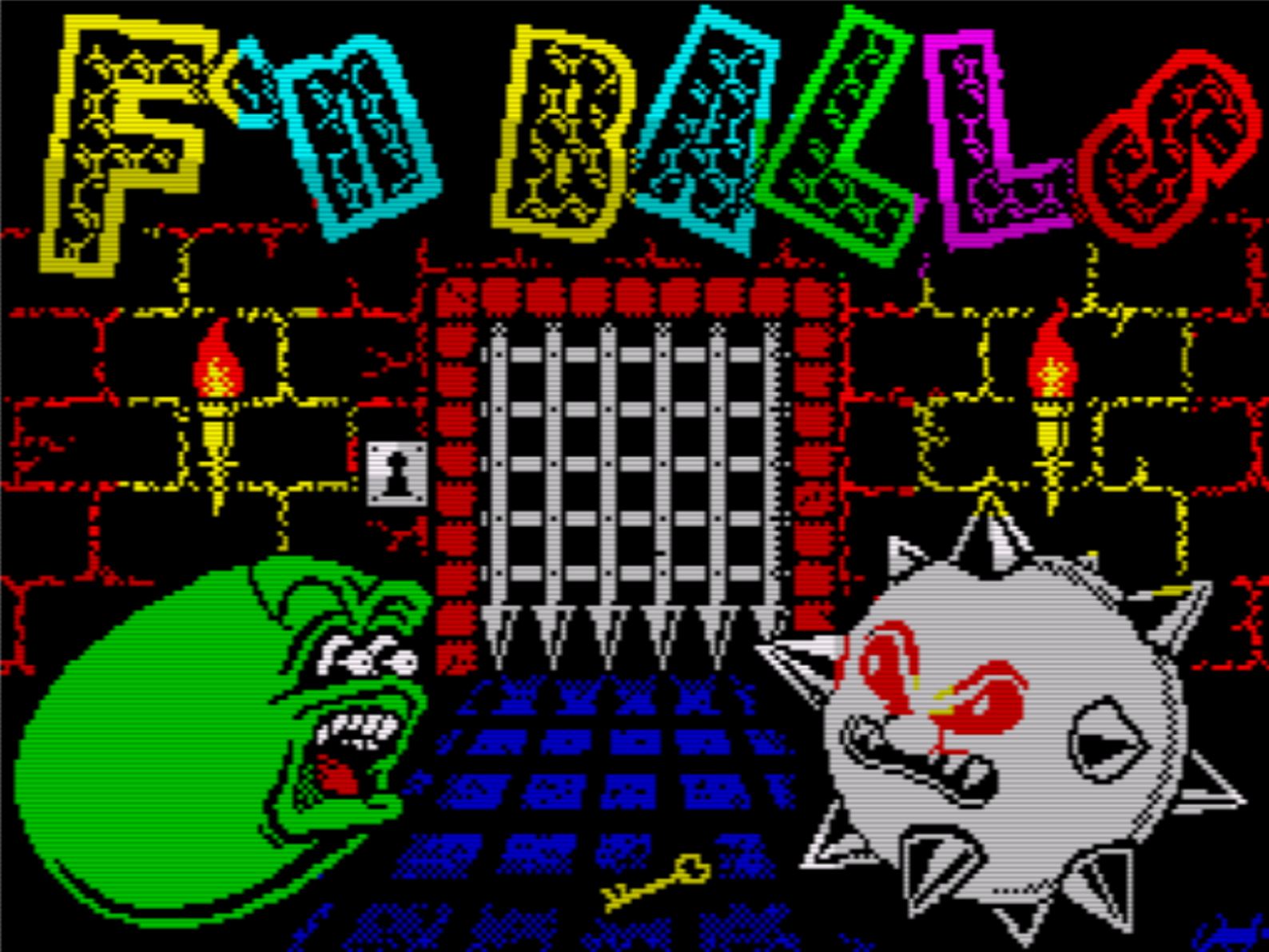 F‘n Balls [Sinclair ZX Spectrum]