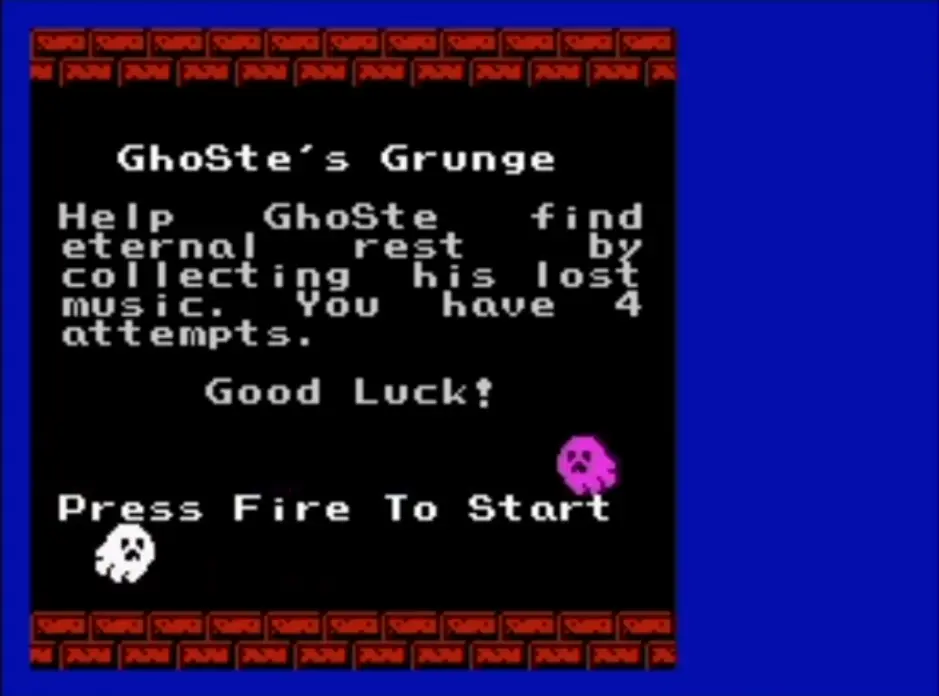 GhoSte’s Grunge [Sinclair ZX Spectrum]