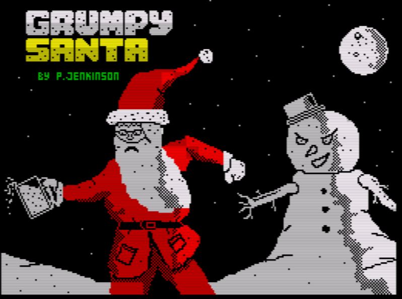 Grumpy Santa [Sinclair ZX Spectrum]