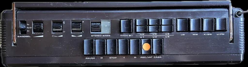Grundig RR 720 - Oberseite