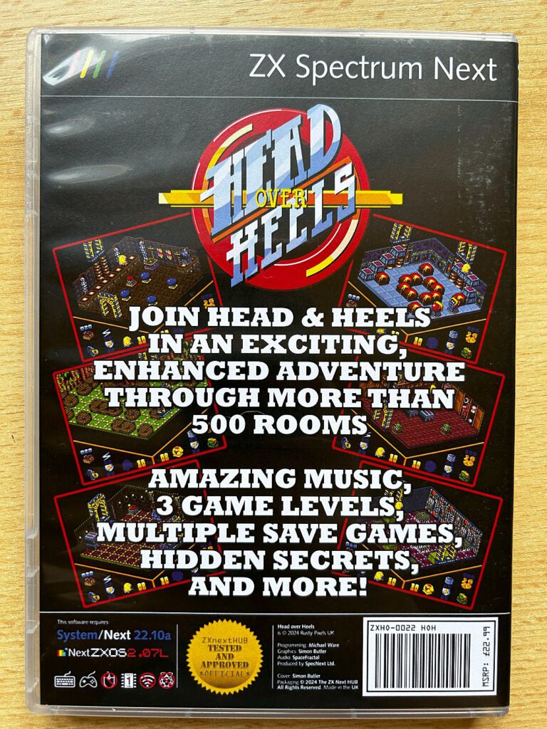 Head Over Heels - Rückseite