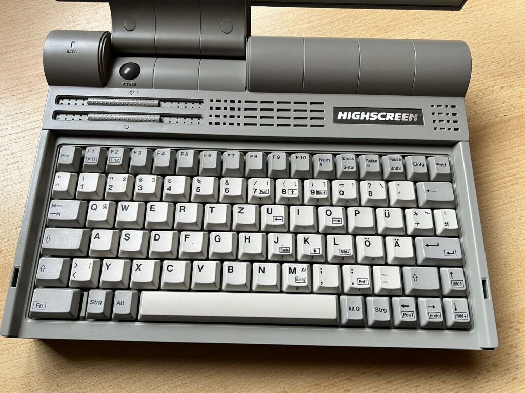 Highscreen 386 SX 20 - Tastatur