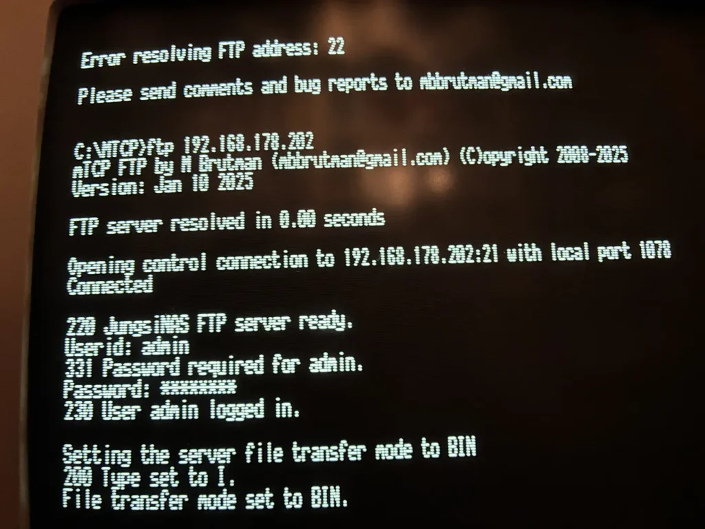 ISA 8-bit Ethernet Controller - FTP