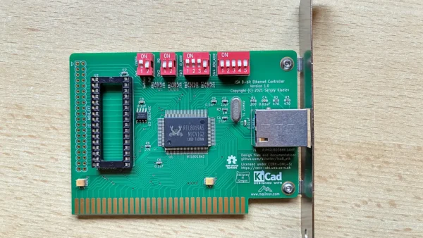 ISA 8-Bit Ethernet Controller