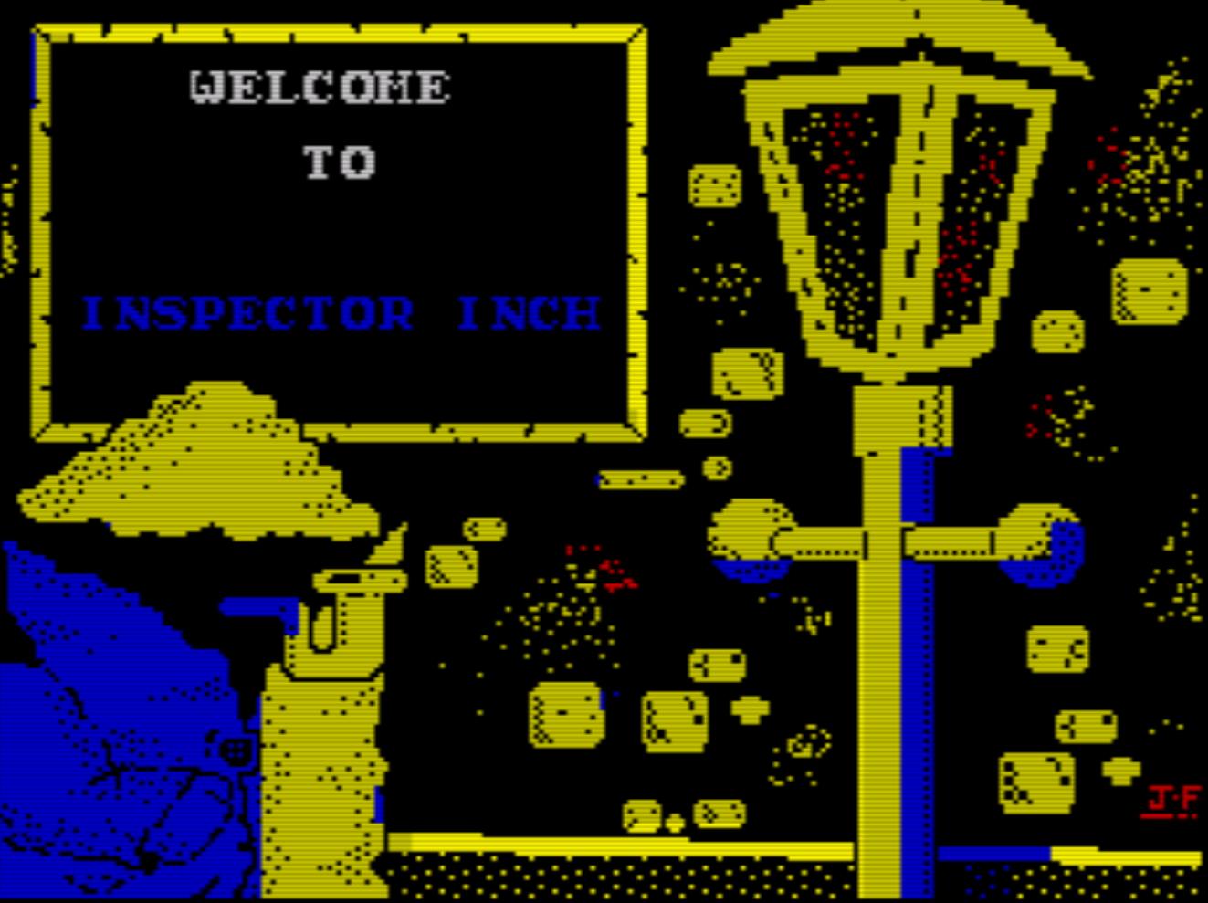 Inspector Inch - Startscreen