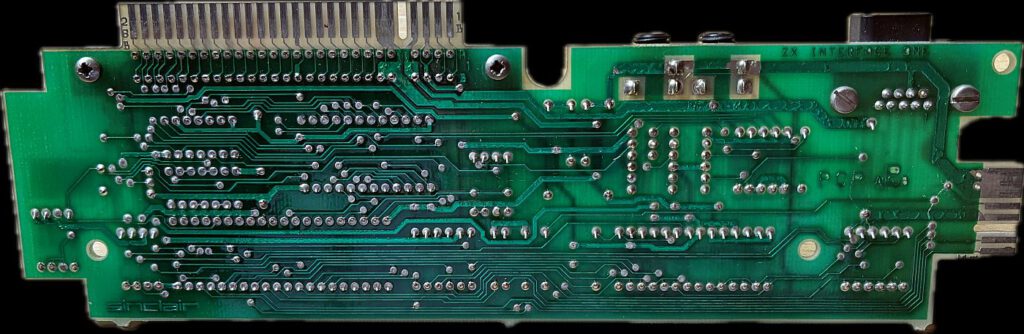 Interface 1 - Platine Unterseite