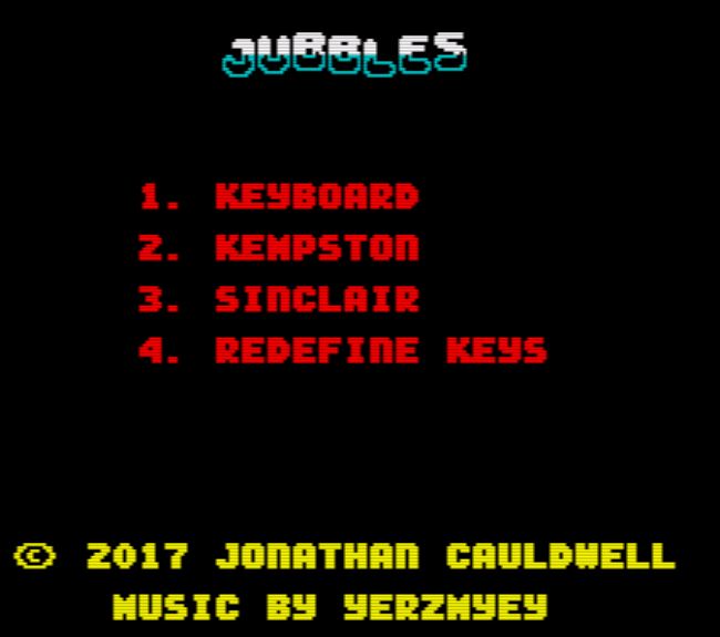 Jubbles [Sinclair ZX Spctrum]