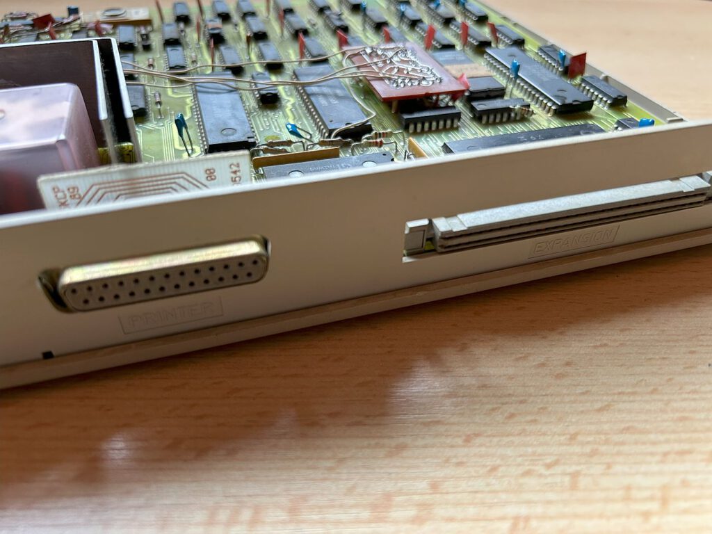 KC compact - Drucker und Erweiterungsanschluss