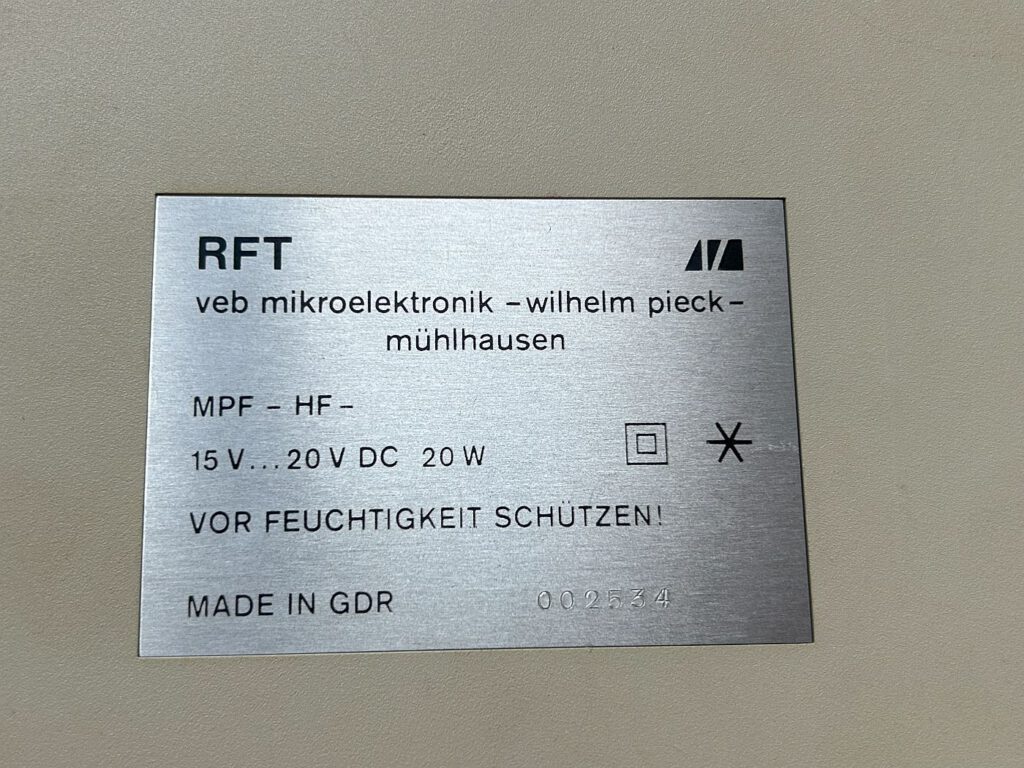 KC compact - Seriennummer