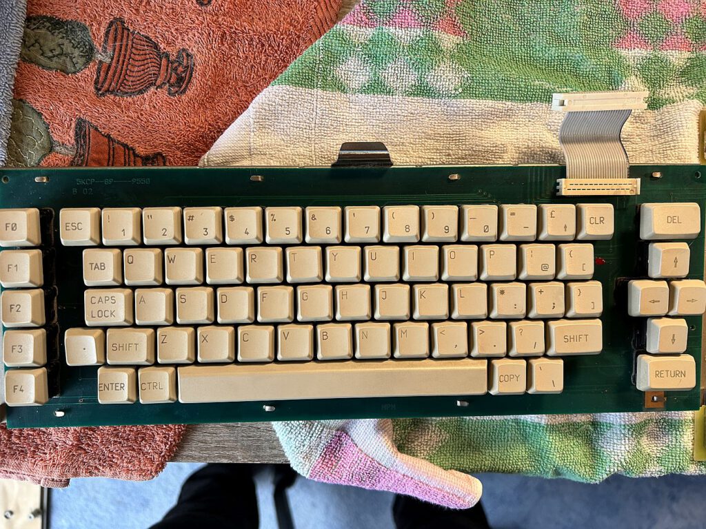 KC compact - Tastatur gereinigt