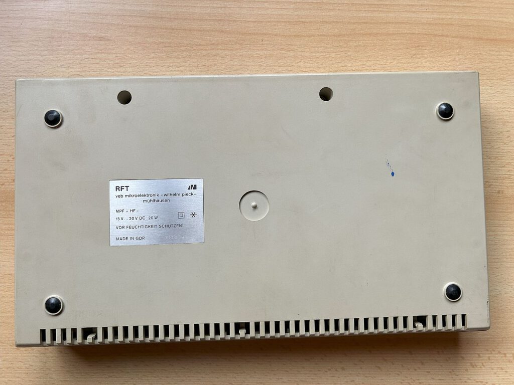 KC compact - Unterseite