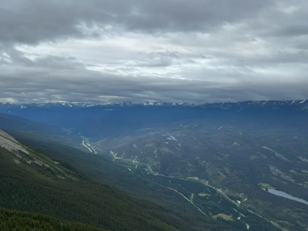 Blick vom Whistler Mountain