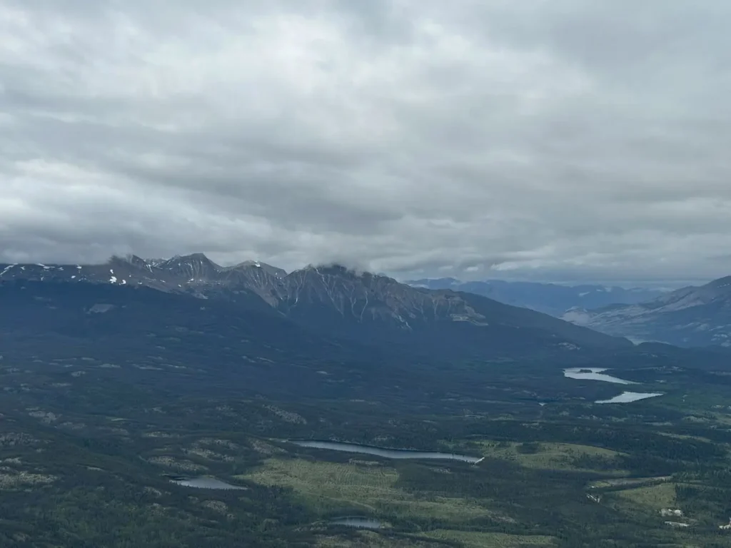 Blick vom Whistler Mountain