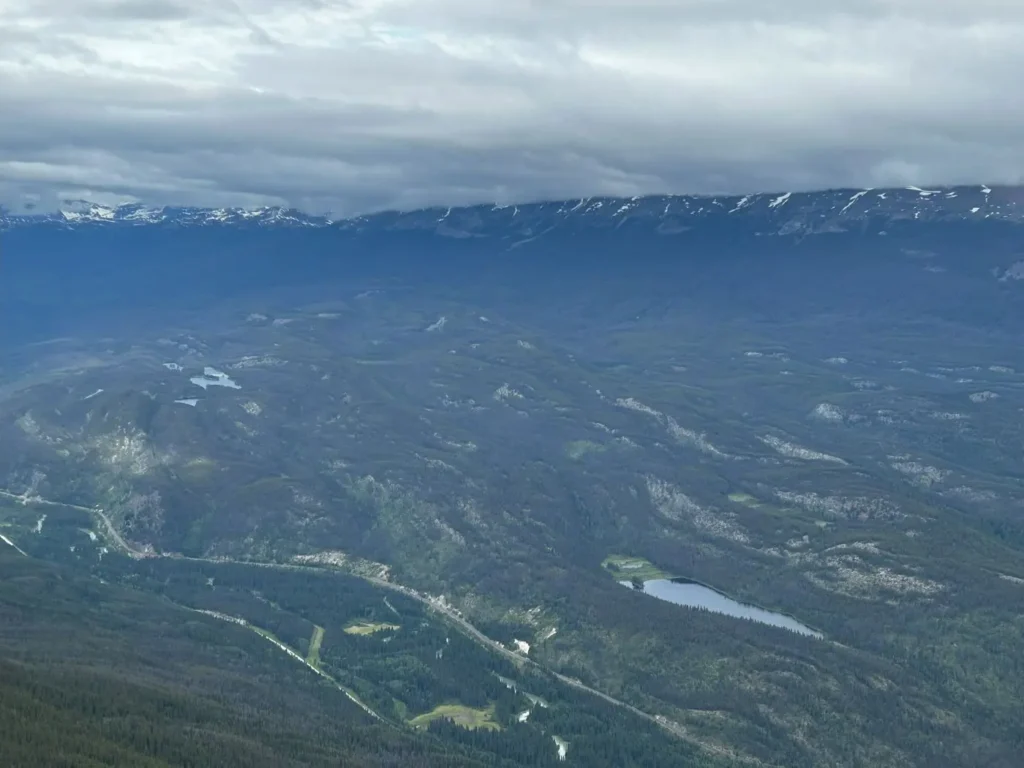Blick vom Whistler Mountain
