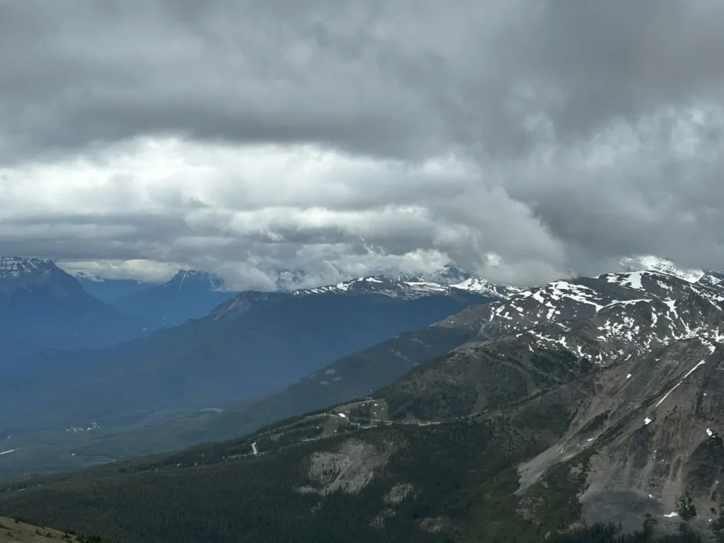 Blick vom Whistler Mountain